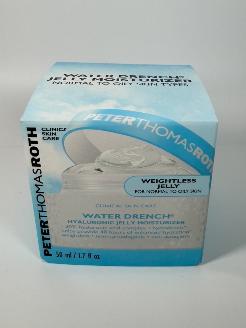 Peter Thomas Roth Water Drench Jelly Moisturizer 50ml NIB Hyaluronic Cloud Cream